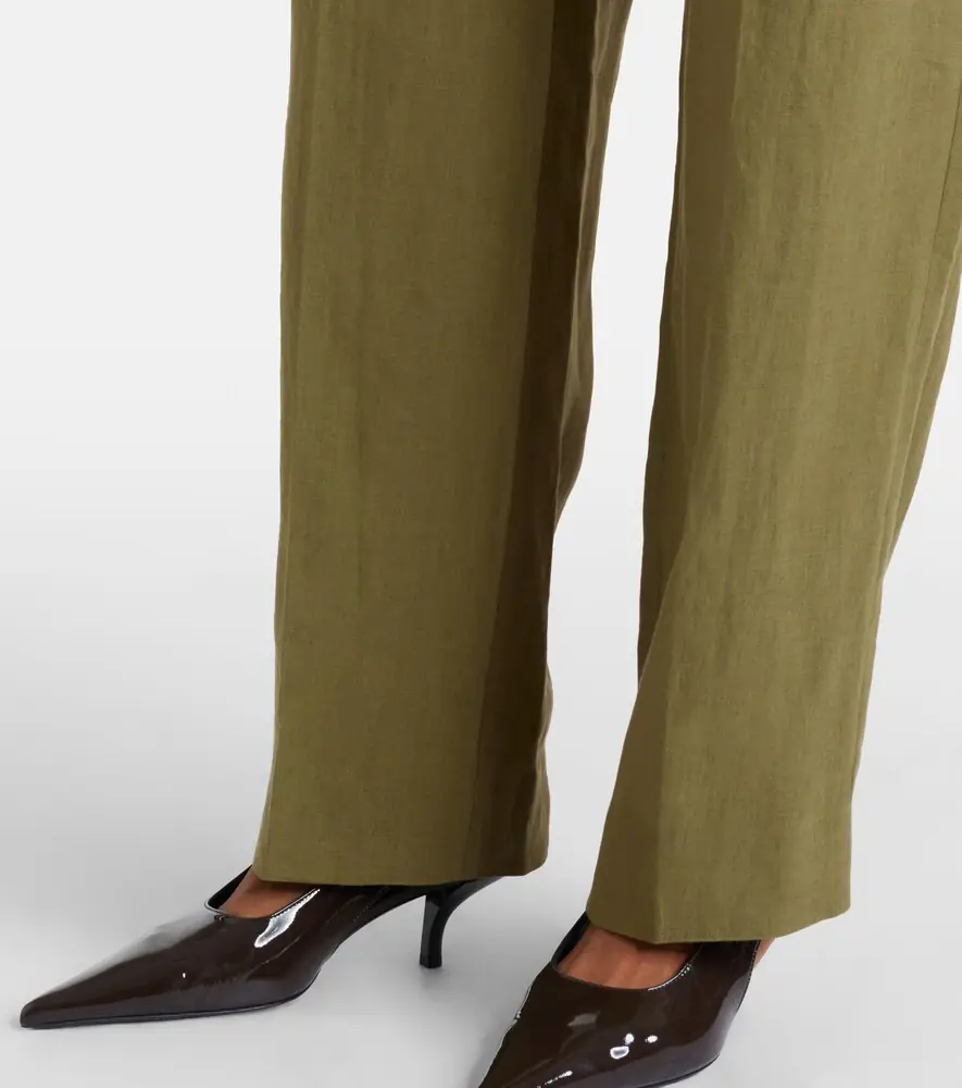 Blazé Milano Blazé Milano Midday Sun linen wide-leg pants | Thumbnail 5 Blazé Milano Blazé Milano Midday Sun linen wide-leg pants | Thumbnail 5