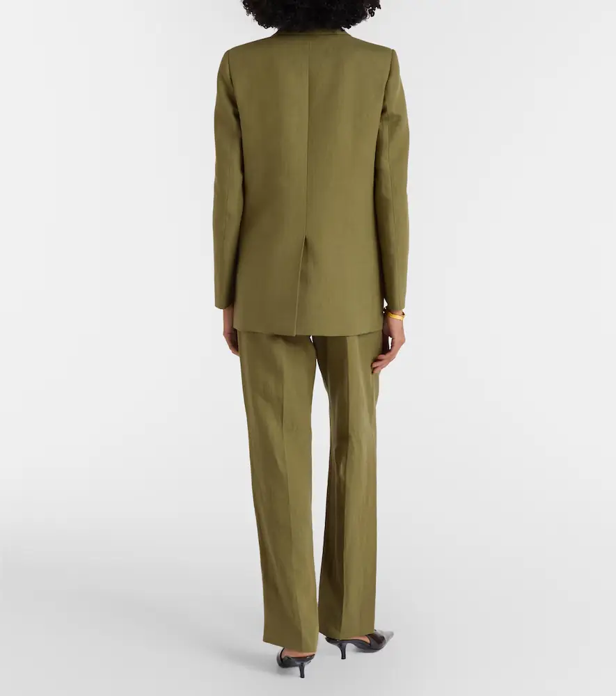 Blazé Milano Blazé Milano Midday Sun linen wide-leg pants | Thumbnail 6 Blazé Milano Blazé Milano Midday Sun linen wide-leg pants | Thumbnail 6