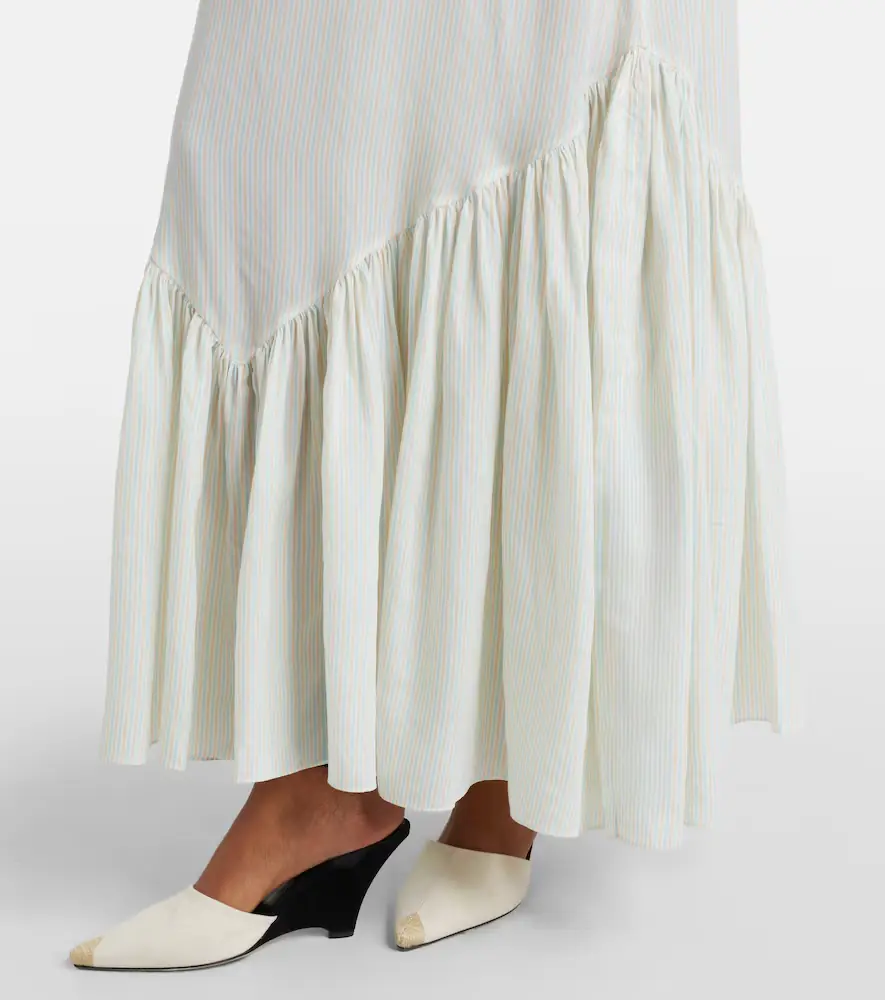 Patou Striped halterneck open-back maxi dress | Thumbnail 2 Patou Striped halterneck open-back maxi dress | Thumbnail 2