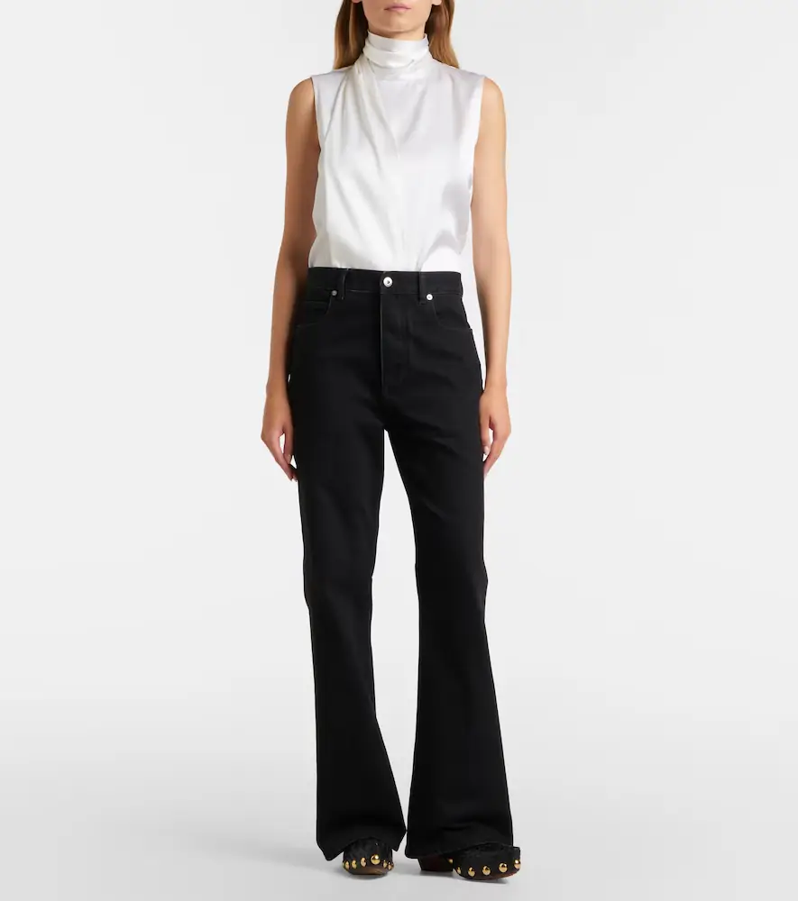 Bottega Veneta Intrecciato flared jeans | Thumbnail 5