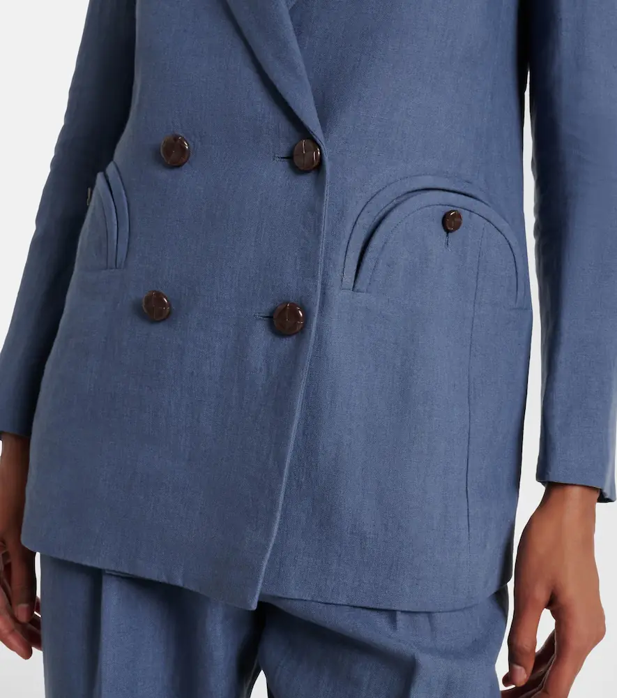 Blaze Milano Blazé Milano Everynight linen blazer | Thumbnail 4 Blaze Milano Blazé Milano Everynight linen blazer | Thumbnail 4