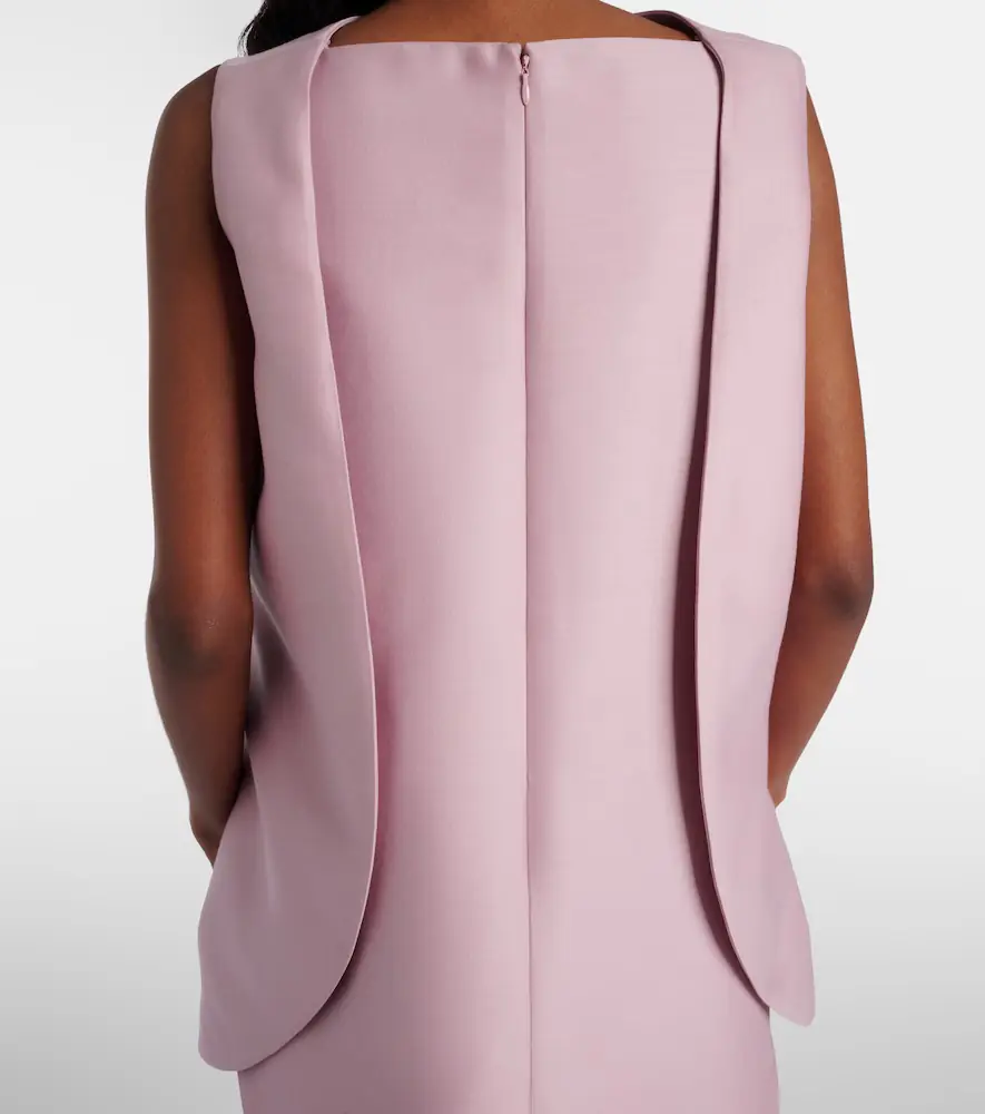 Balenciaga Silk and wool minidress | Thumbnail 2