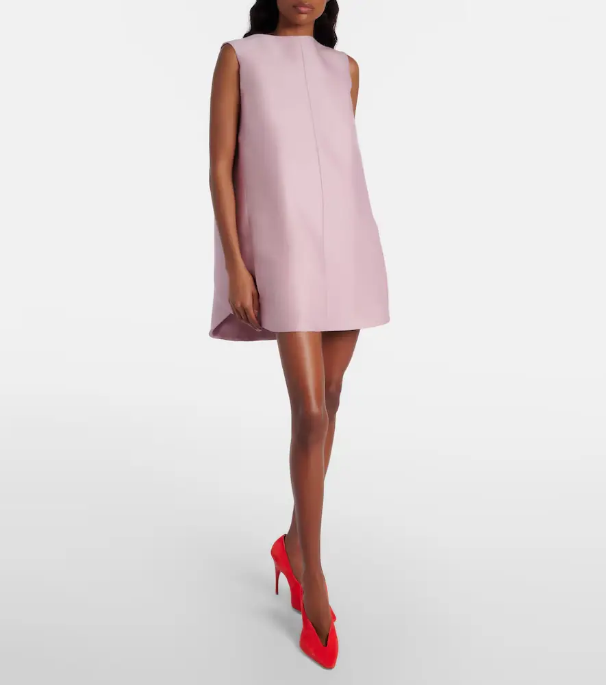 Balenciaga Silk and wool minidress | Thumbnail 6