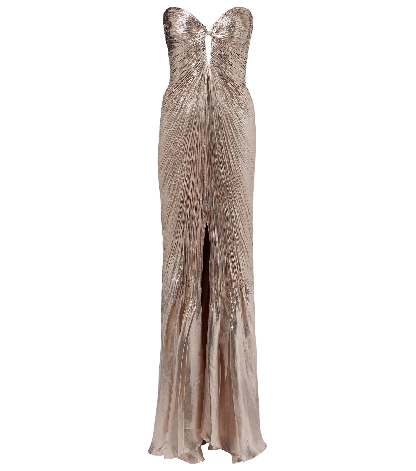Mirren silk-blend chiffon bustier gown Mirren silk-blend chiffon bustier gown