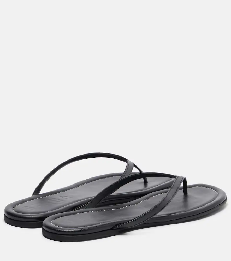 Staud Freja leather thong sandals | Thumbnail 3