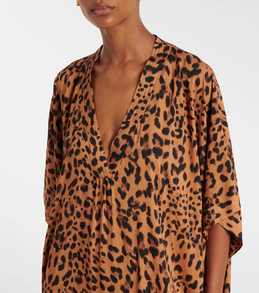Melissa Odabash Vanessa leopard-print kaftan | Thumbnail 3 Melissa Odabash Vanessa leopard-print kaftan | Thumbnail 3