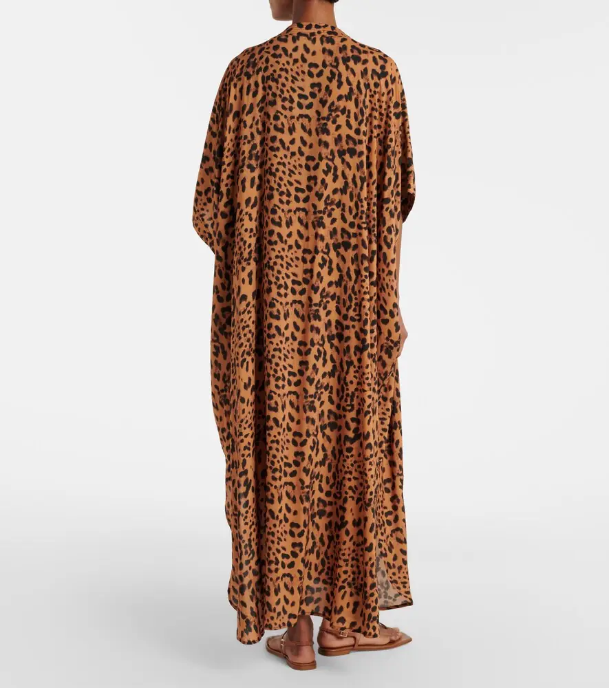 Melissa Odabash Vanessa leopard-print kaftan | Thumbnail 4 Melissa Odabash Vanessa leopard-print kaftan | Thumbnail 4
