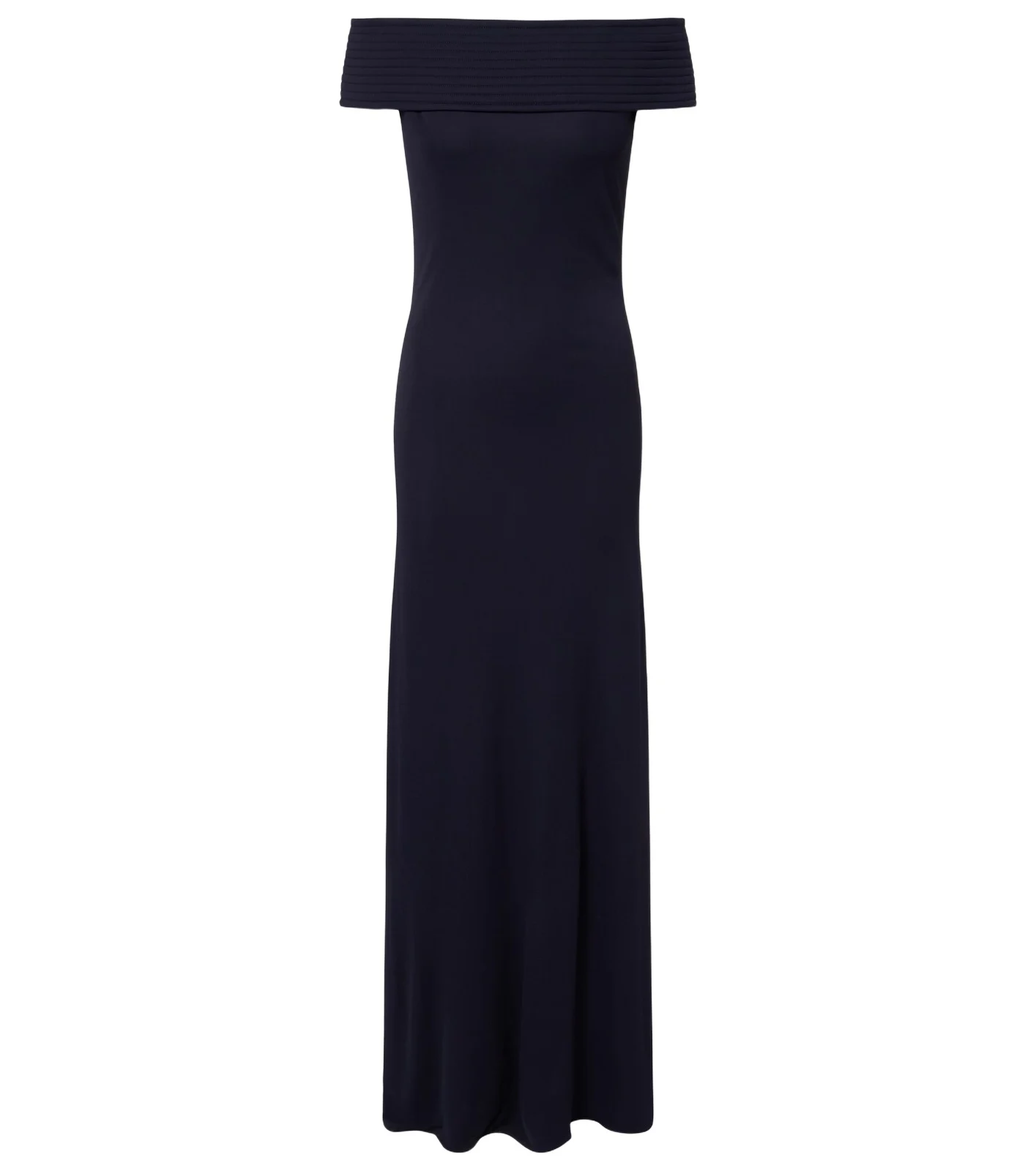 ALAÏA Off-shoulder jersey maxi dress