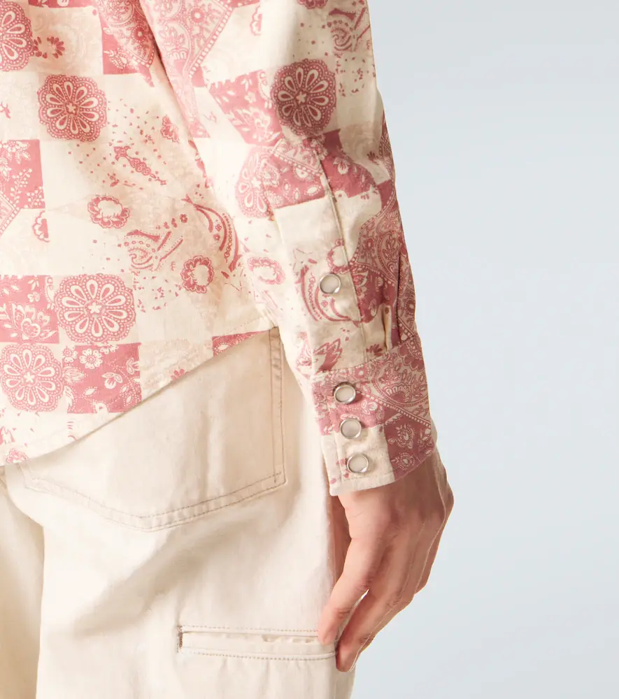 RRL Printed cotton shirt | Thumbnail 4