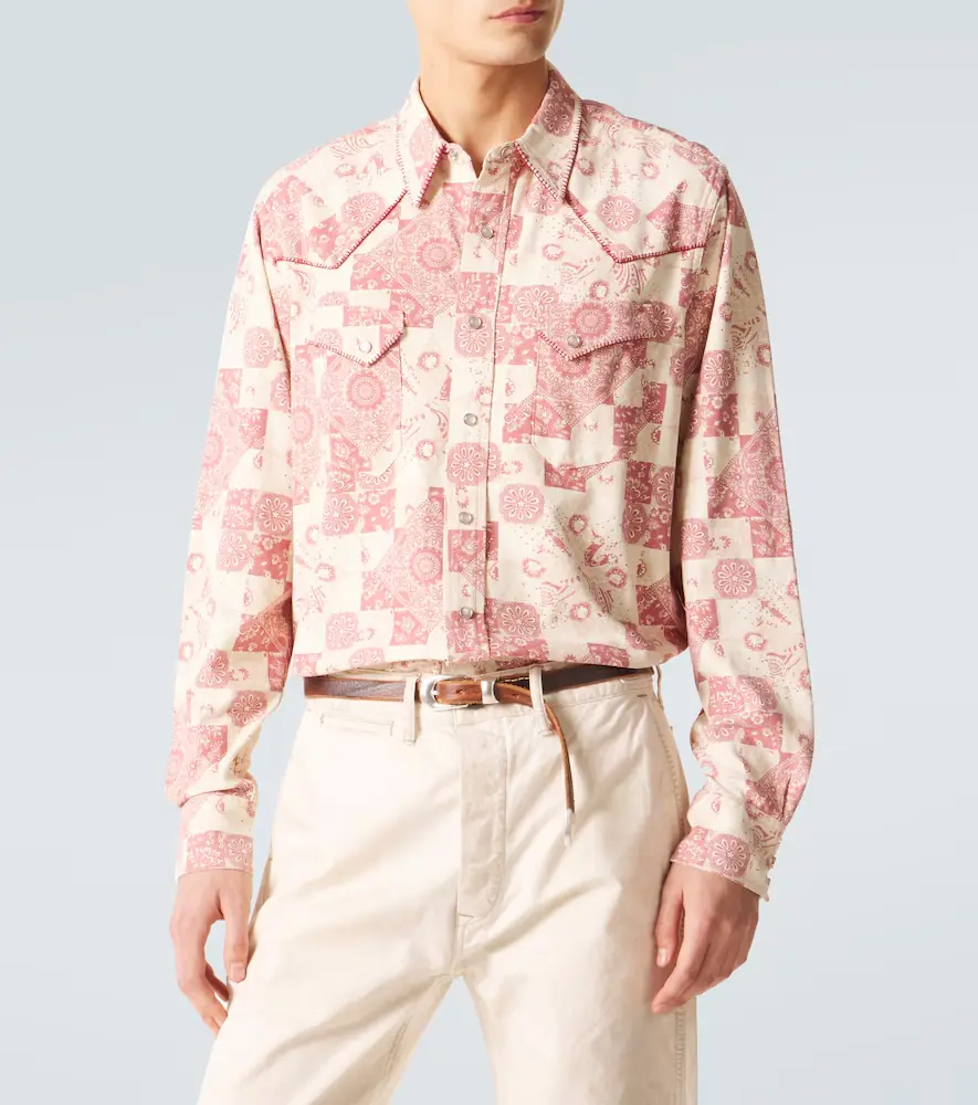 RRL Printed cotton shirt | Thumbnail 5