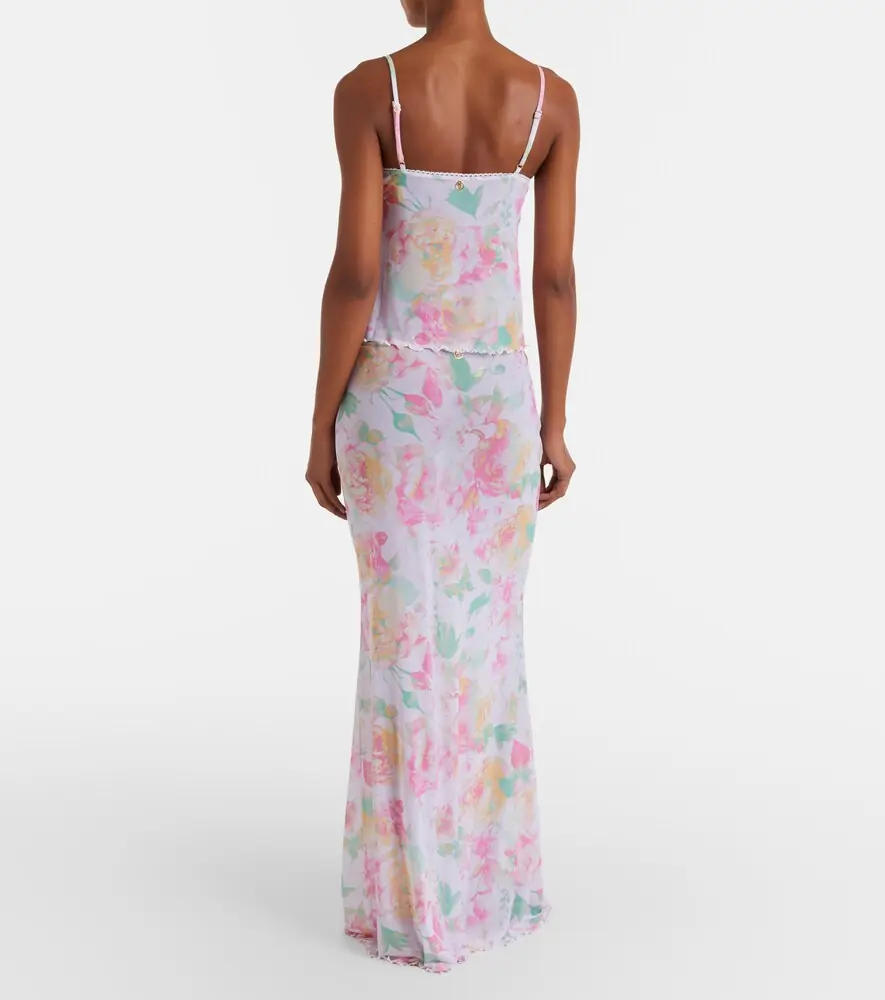 Bananhot Solay floral maxi skirt | Thumbnail 6