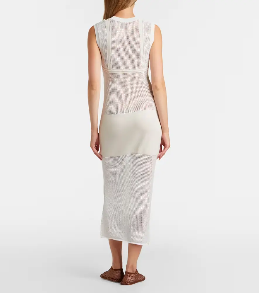 Stella McCartney Crochet cotton midi dress | Thumbnail 5