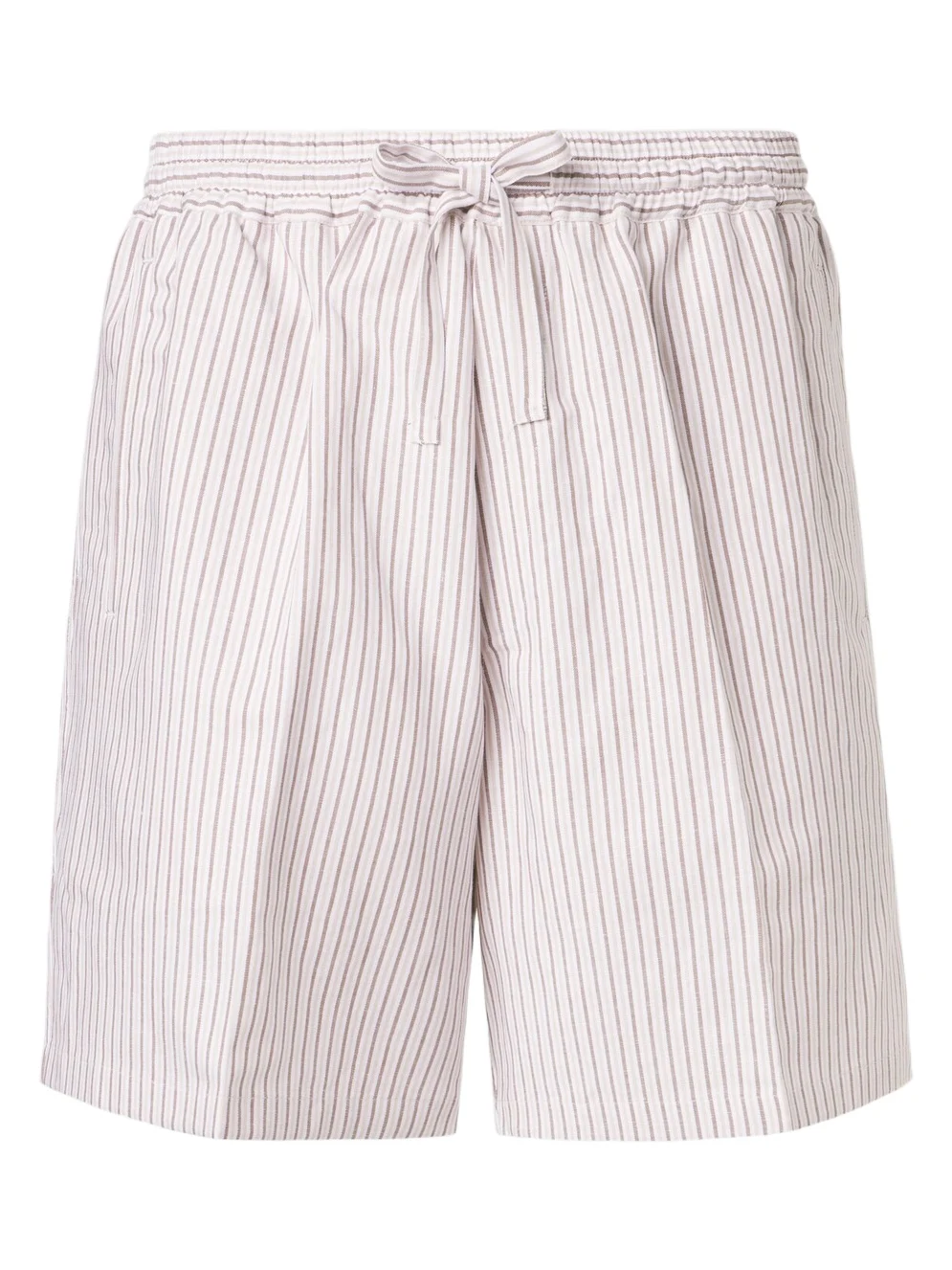 UMIT BENAN Julian striped cotton and silk shorts