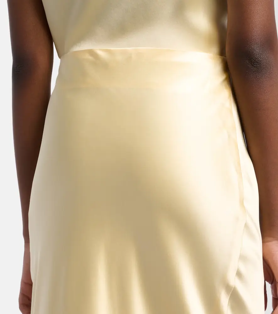 The Sei Silk satin maxi skirt | Thumbnail 5