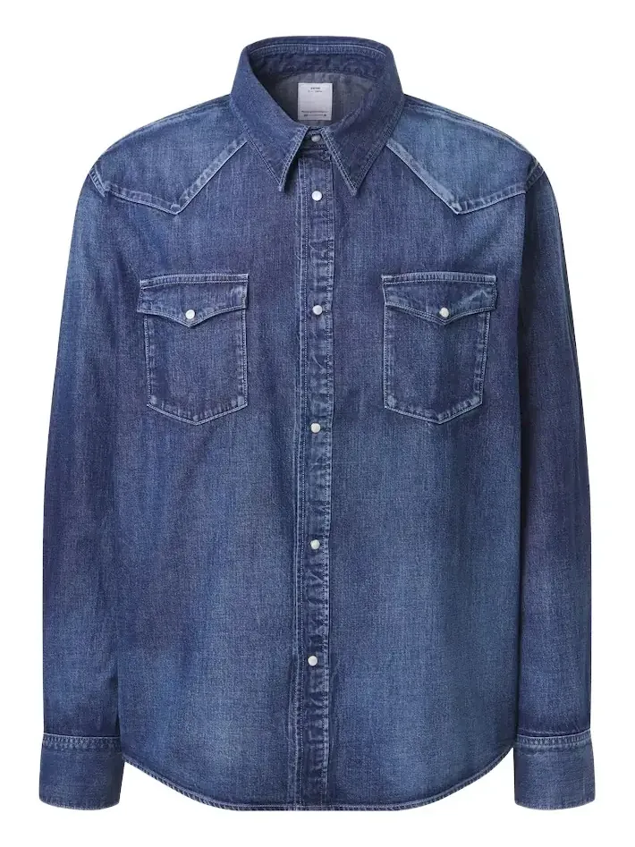 Social Sculpture faded denim shirt Social Sculpture faded denim shirt