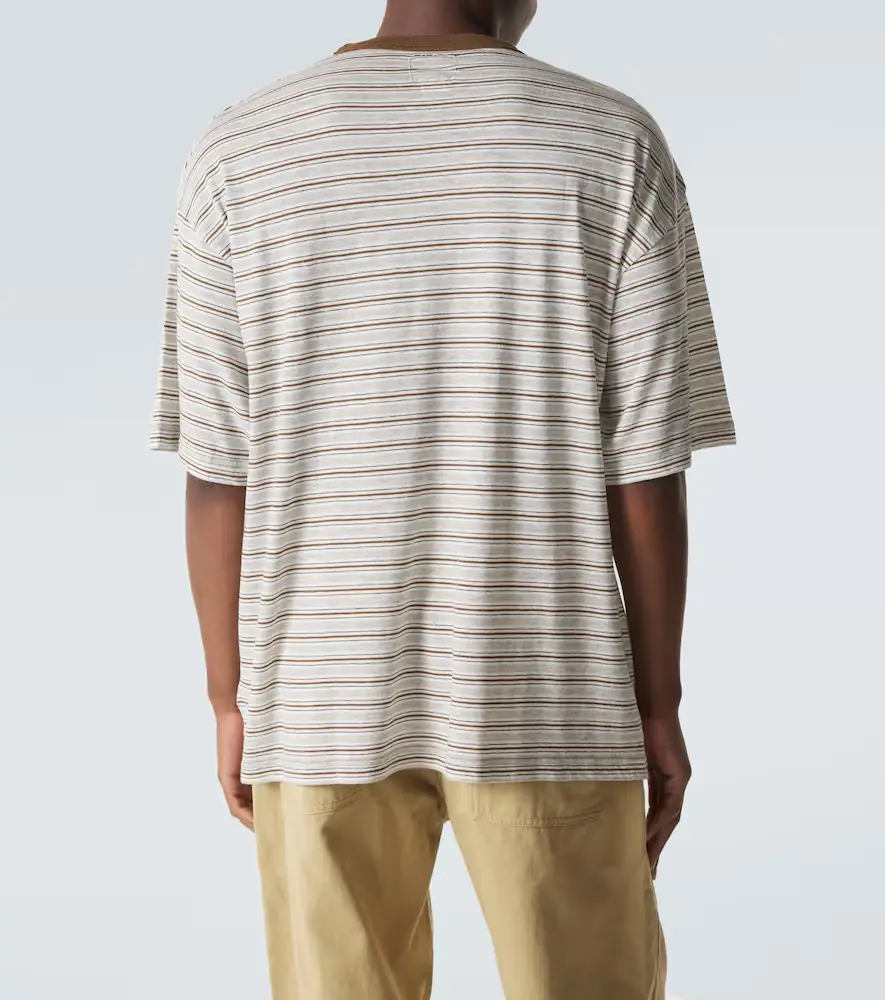 Visvim Mondo Border wool and cotton T-shirt | Thumbnail 3