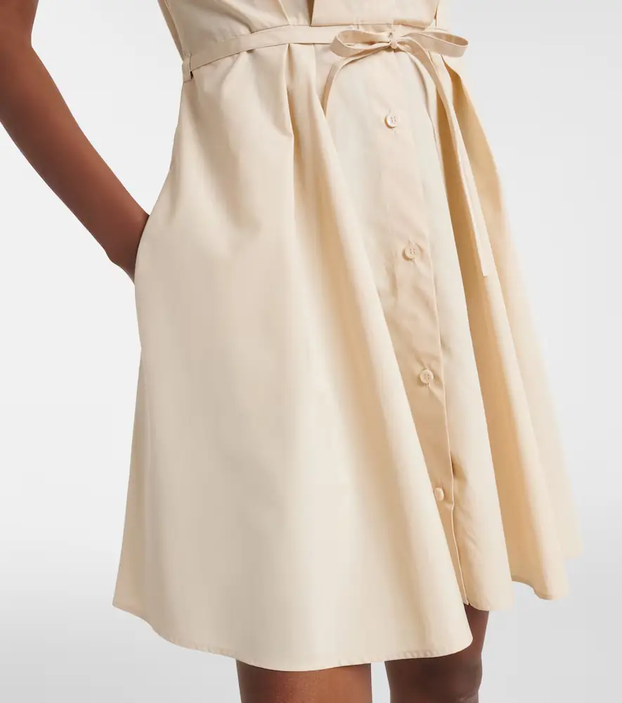 Loewe Paula's Ibiza Anagram cotton poplin shirt dress | Thumbnail 2 Loewe Paula's Ibiza Anagram cotton poplin shirt dress | Thumbnail 2