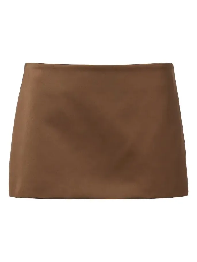 Hera satin miniskirt Hera satin miniskirt