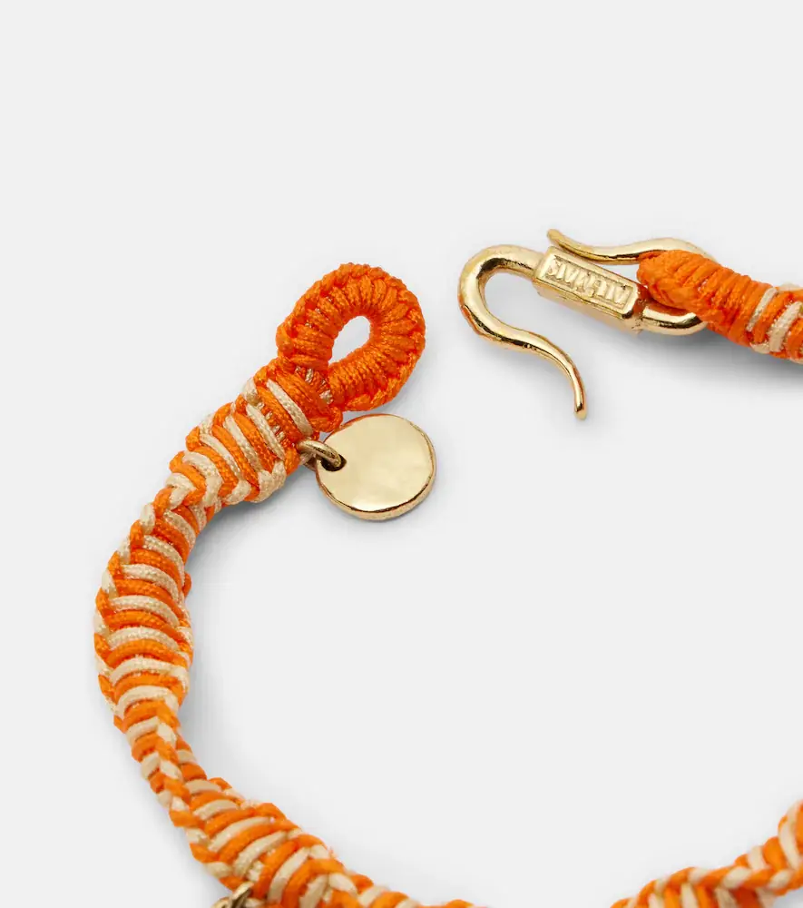 ALÉMAIS Alémais Calypso macramé charm bracelet | Thumbnail 2