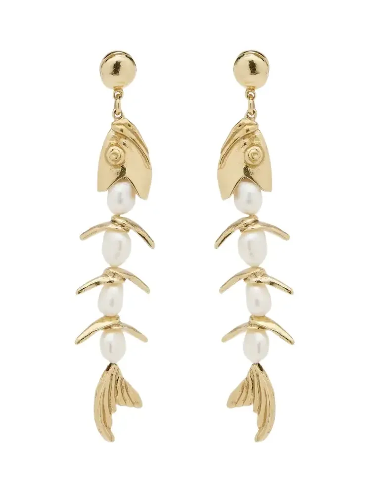 Alémais Calypso embellished drop earrings Alémais Calypso embellished drop earrings