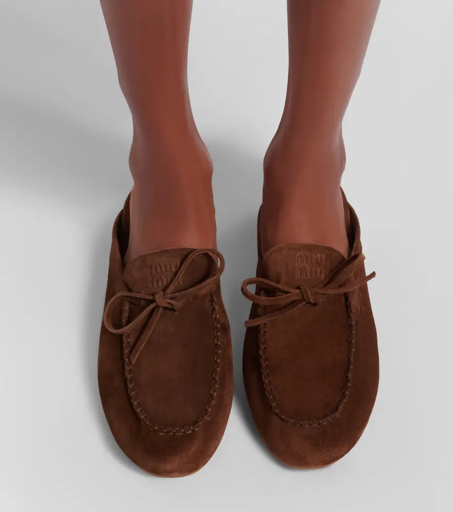 Miu Miu Suede mules | Thumbnail 5