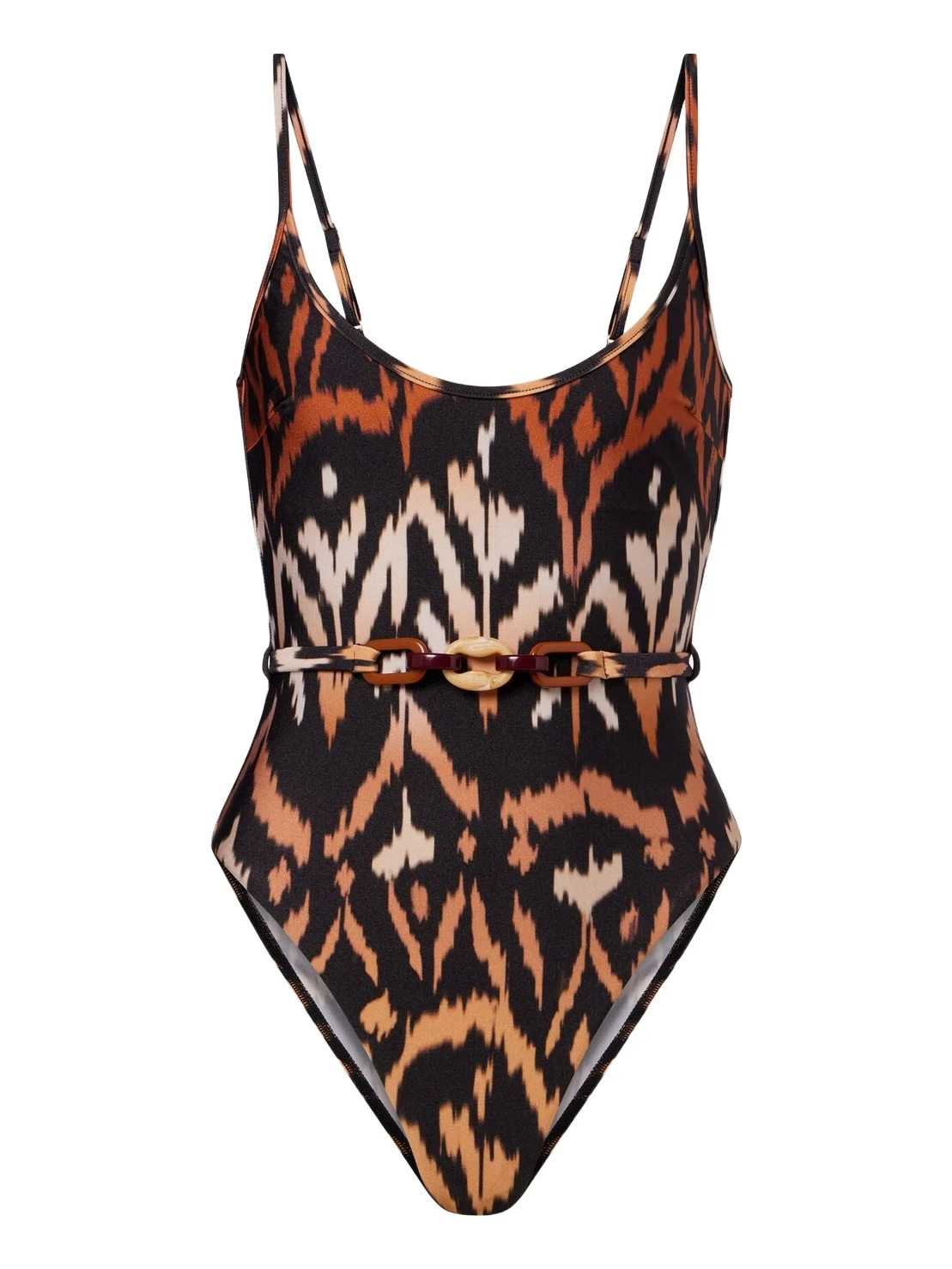 Zimmermann Aster Scoop printed swimsuit
