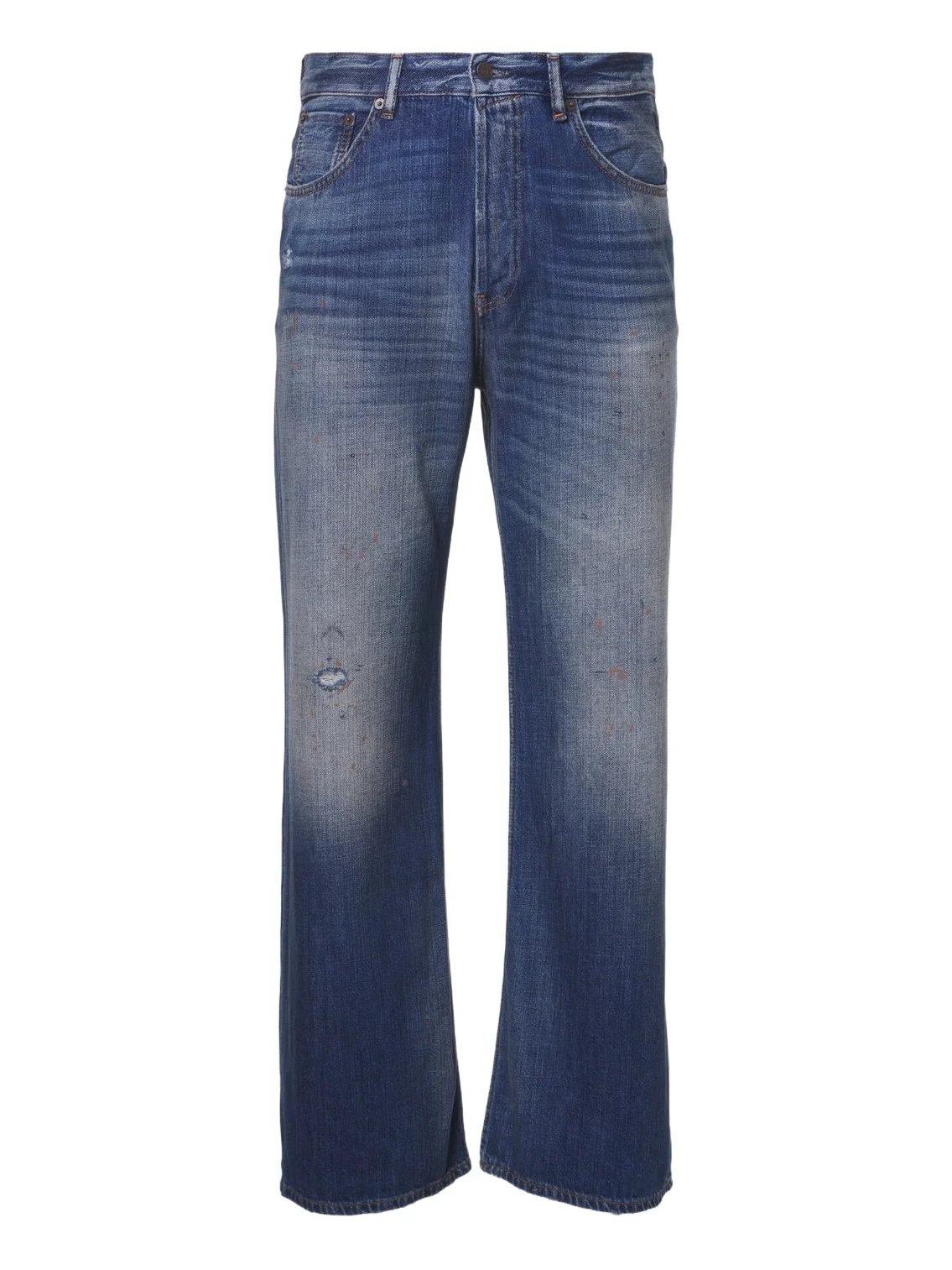 2021 distressed wide-leg jeans 2021 distressed wide-leg jeans