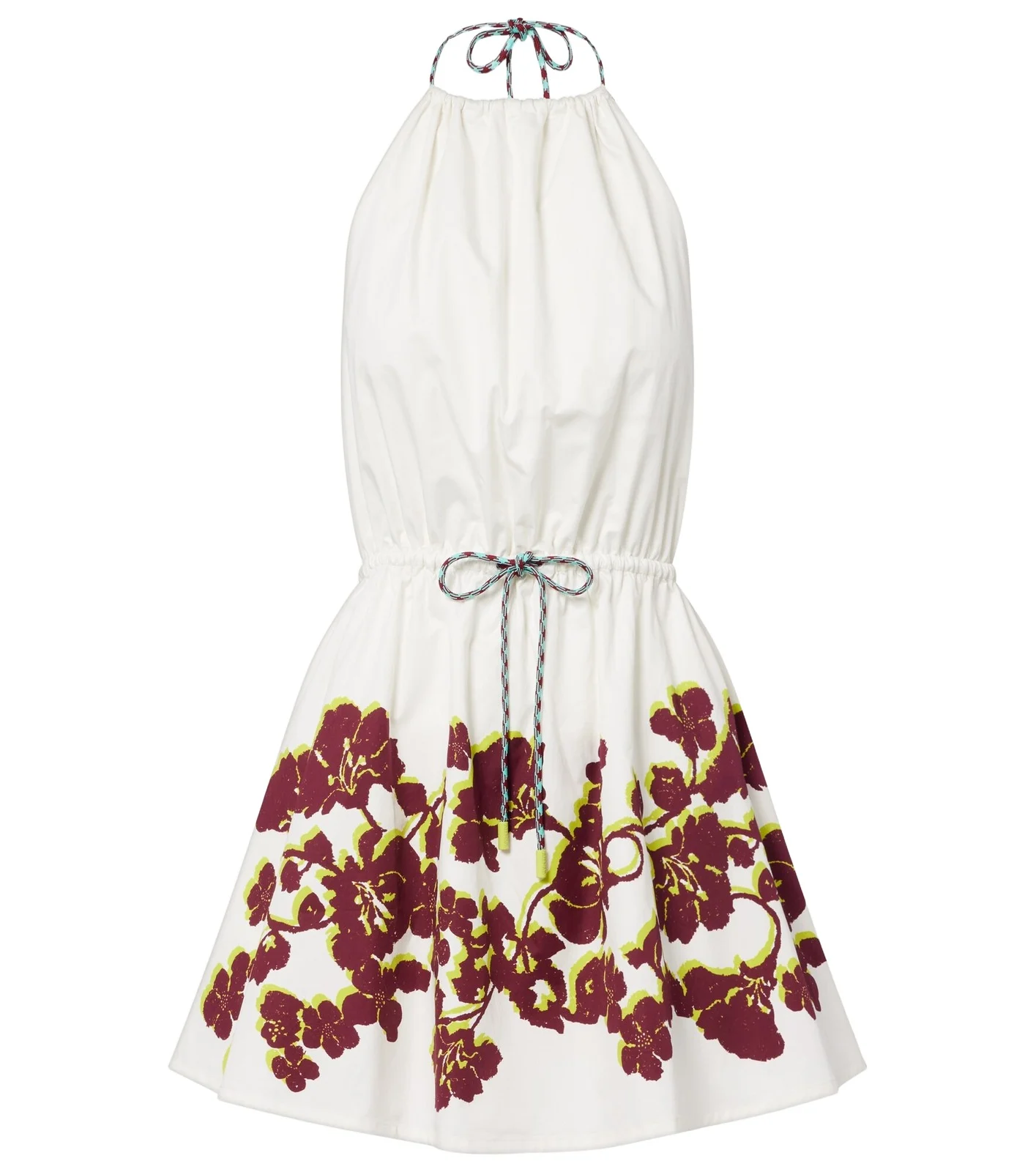 Alémais Haze floral cotton minidress