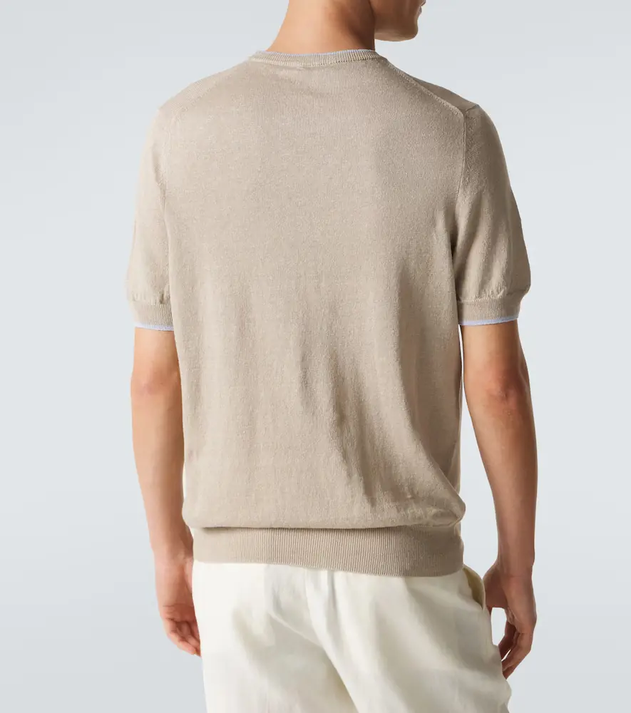 FEDELI Linen and cotton sweater | Thumbnail 2