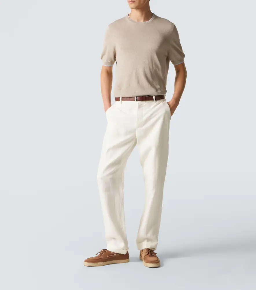 FEDELI Linen and cotton sweater | Thumbnail 3