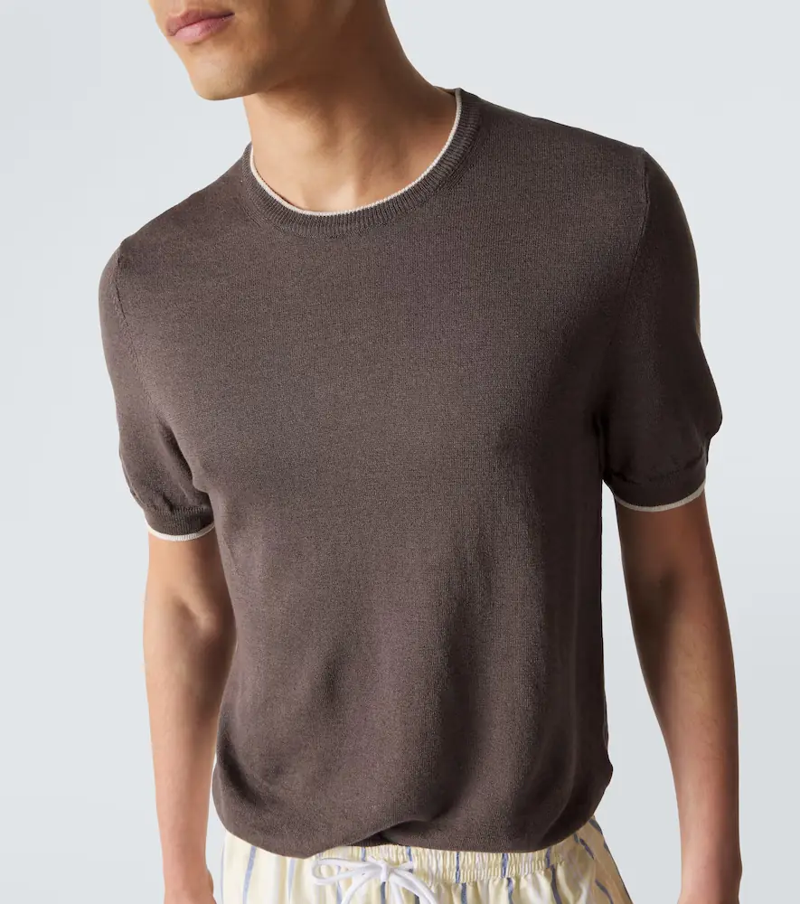 Fedeli Linen and cotton sweater | Thumbnail 3
