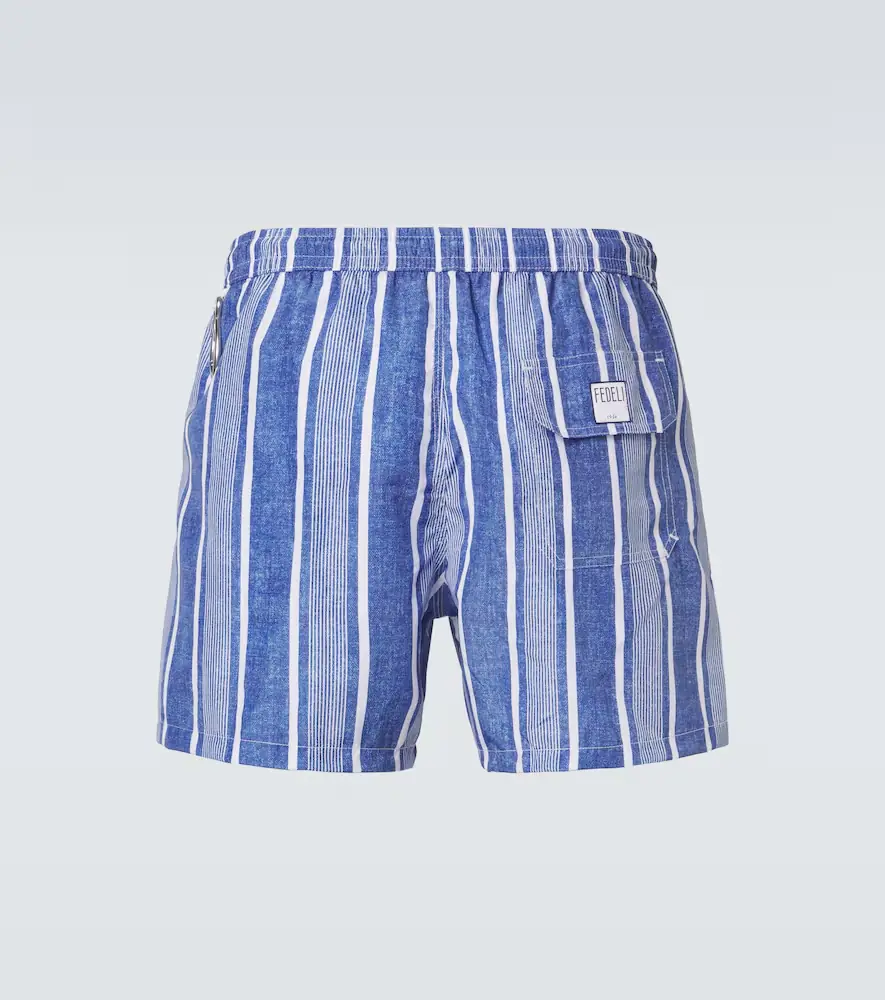 FEDELI Striped swim trunks | Thumbnail 2