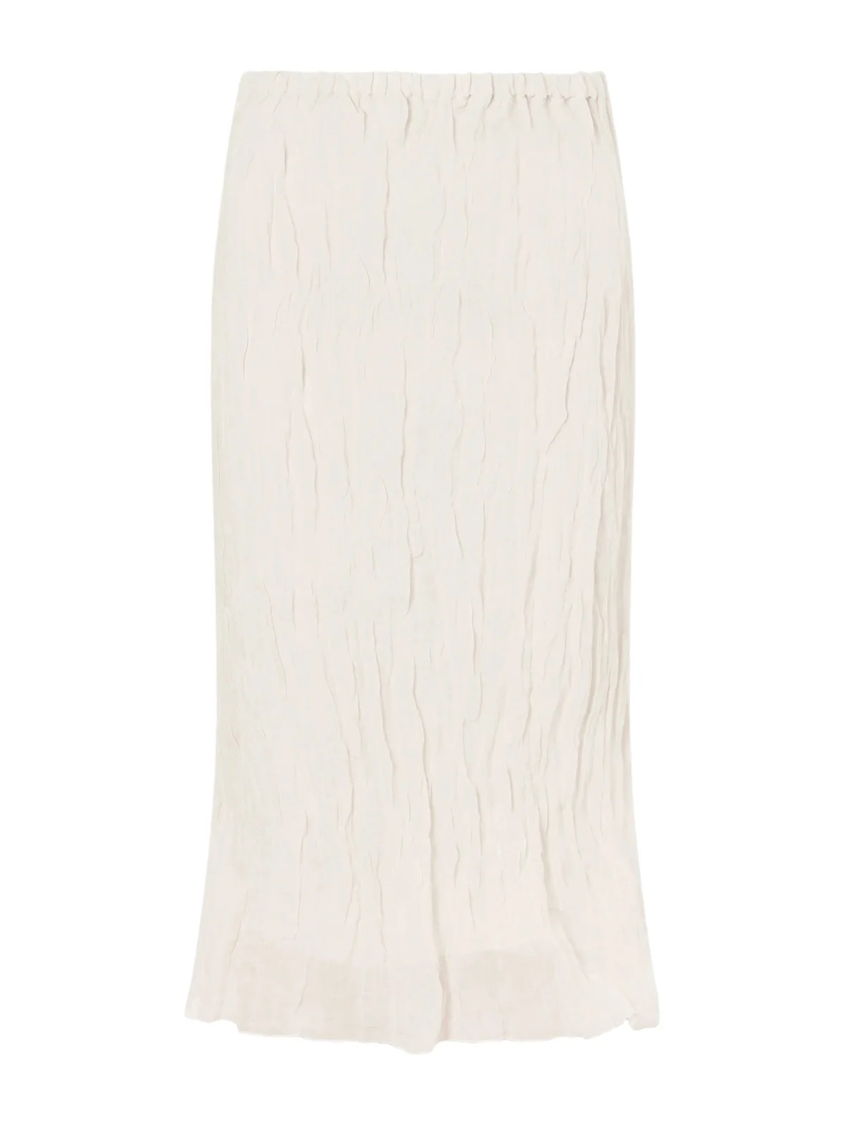 RÓHE Crinkled Metallic Cotton-blend Midi Skirt
