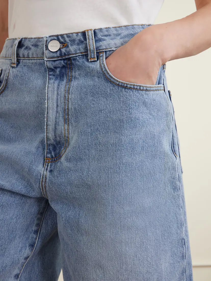 RÓHE Distressed Denim Shorts | Thumbnail 5