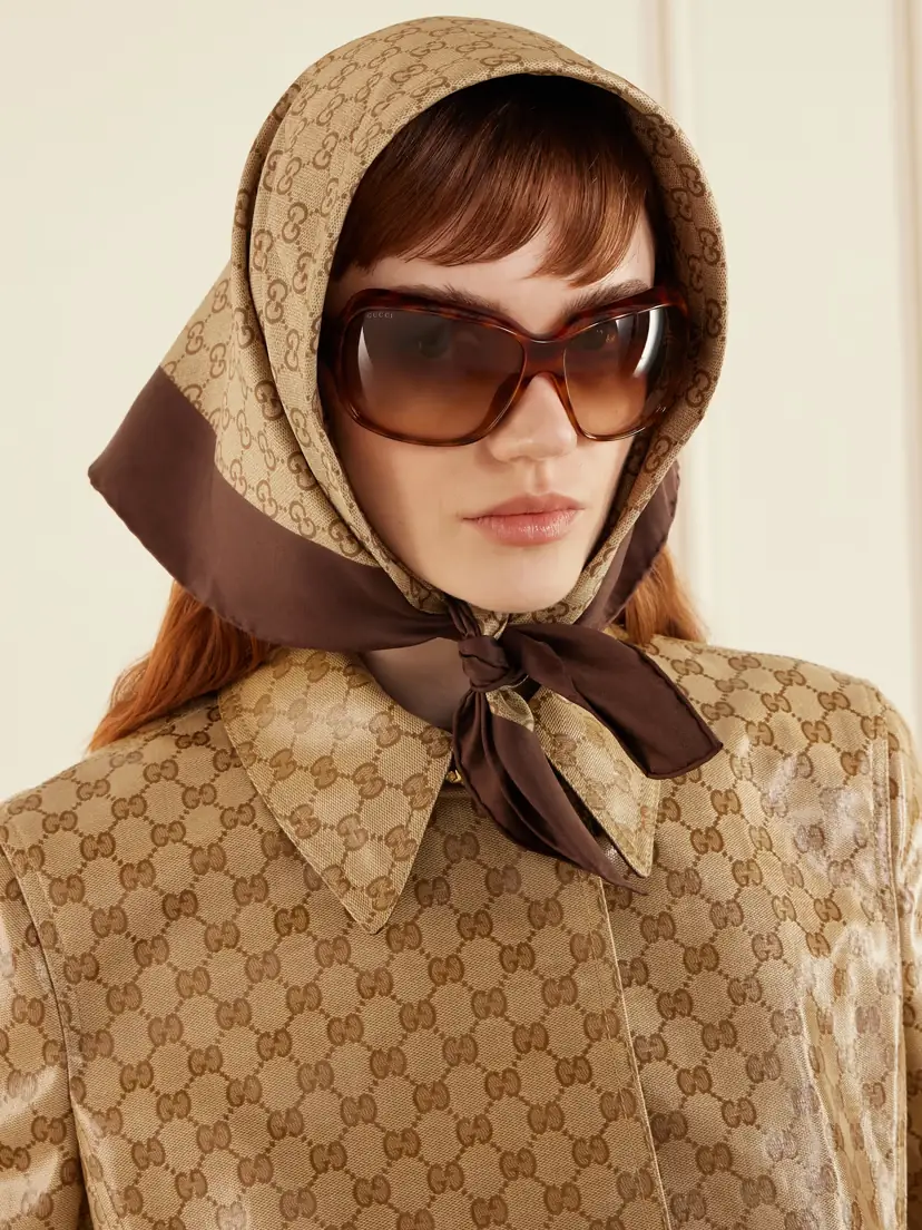 Gucci Eyewear Square-frame Tortoiseshell Acetate Sunglasses | Thumbnail 2