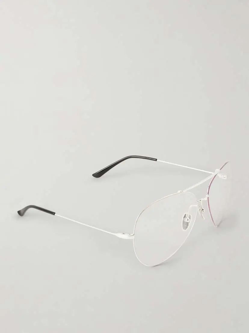 Gucci Eyewear Aviator-style Silver-tone Sunglasses | Thumbnail 3 Gucci Eyewear Aviator-style Silver-tone Sunglasses | Thumbnail 3