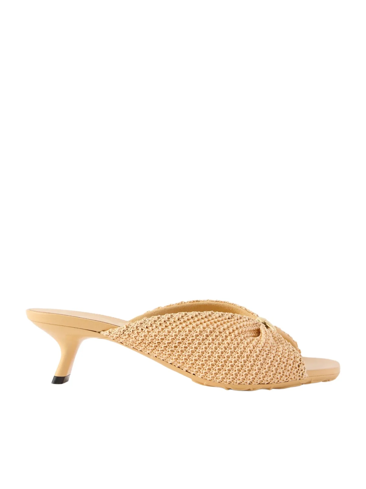 + Paula's Ibiza Pebble Raffia-effect Mules + Paula's Ibiza Pebble Raffia-effect Mules