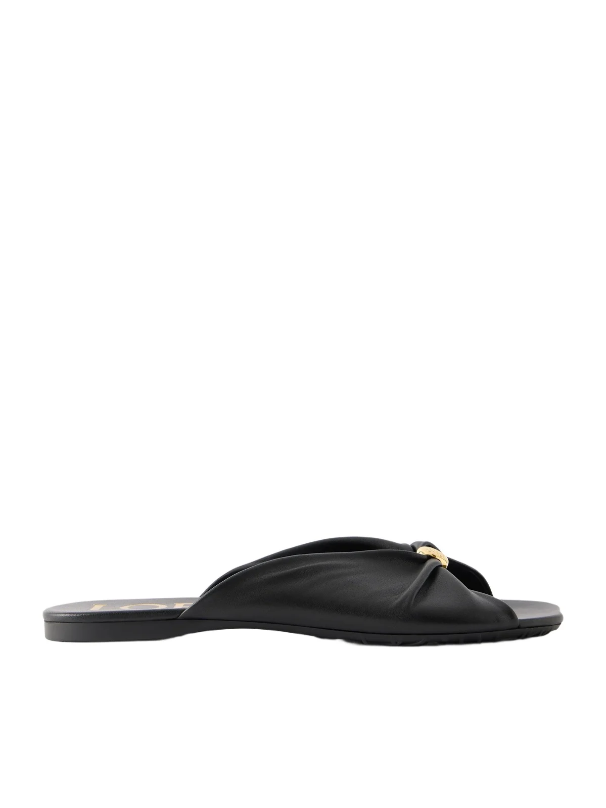 + Paula's Ibiza Pebble Leather Slides