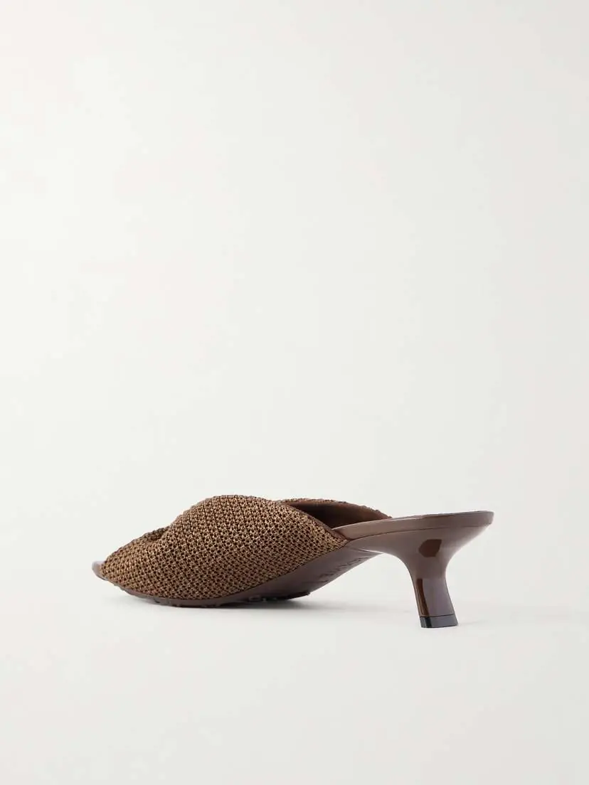 Loewe + Paula's Ibiza Pebble Raffia-effect Mules | Thumbnail 3 Loewe + Paula's Ibiza Pebble Raffia-effect Mules | Thumbnail 3