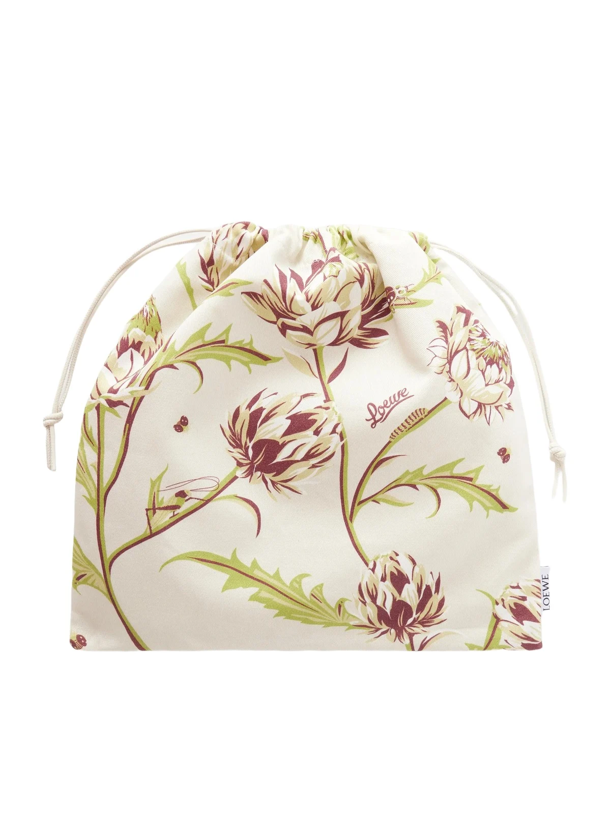 Loewe Floral-print Twill Drawstring Pouch