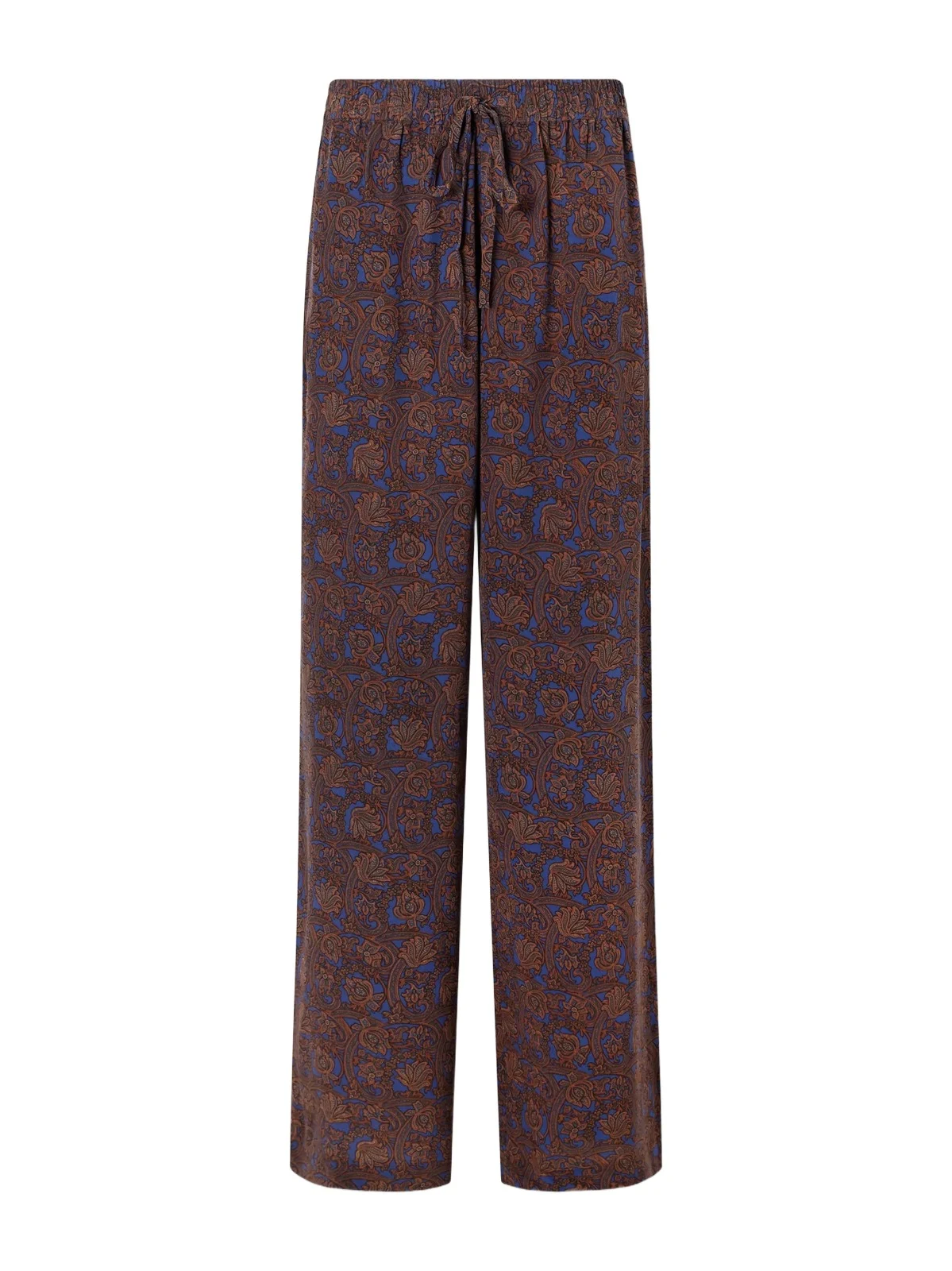 Printed Silk-crepe De Chine Straight-leg Pants Printed Silk-crepe De Chine Straight-leg Pants