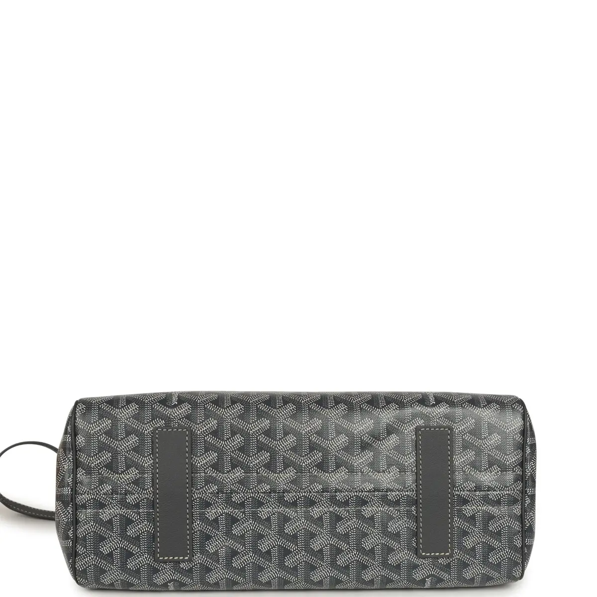 goyard Goyard Goyardine Canvas Grey Rouette Souple Bag Palladium Hardware | Thumbnail 6 goyard Goyard Goyardine Canvas Grey Rouette Souple Bag Palladium Hardware | Thumbnail 6