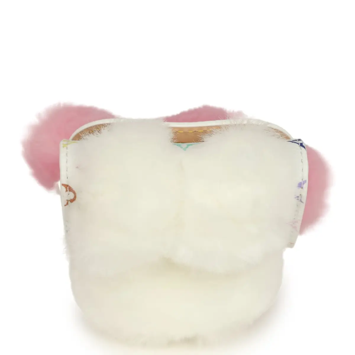 Louis Vuitton Louis Vuitton X Takashi Murakami Vivienne Cuddle Bag Charm Pink and White Monogram Multicolored Canvas Gold Hardware | Thumbnail 6 Louis Vuitton Louis Vuitton X Takashi Murakami Vivienne Cuddle Bag Charm Pink and White Monogram Multicolored Canvas Gold Hardware | Thumbnail 6