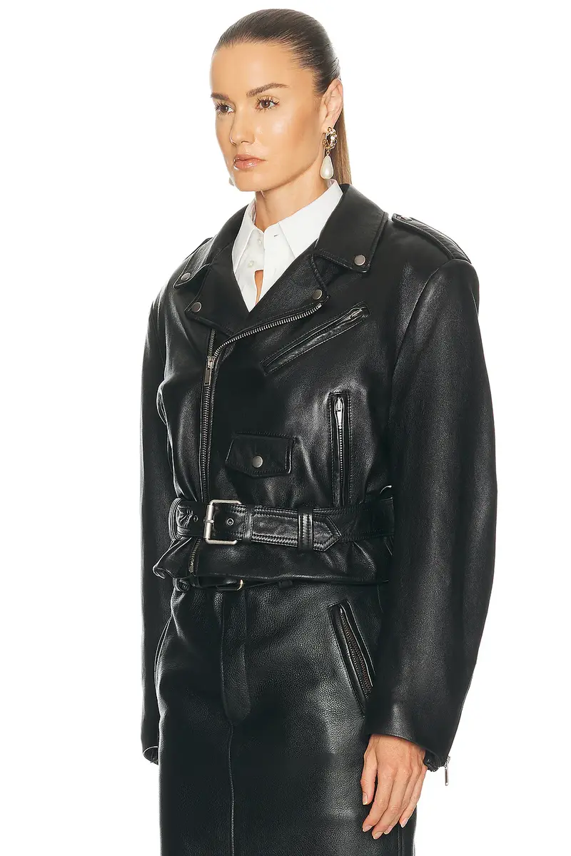 Saint Laurent Biker Jacket | Thumbnail 3 Saint Laurent Biker Jacket | Thumbnail 3