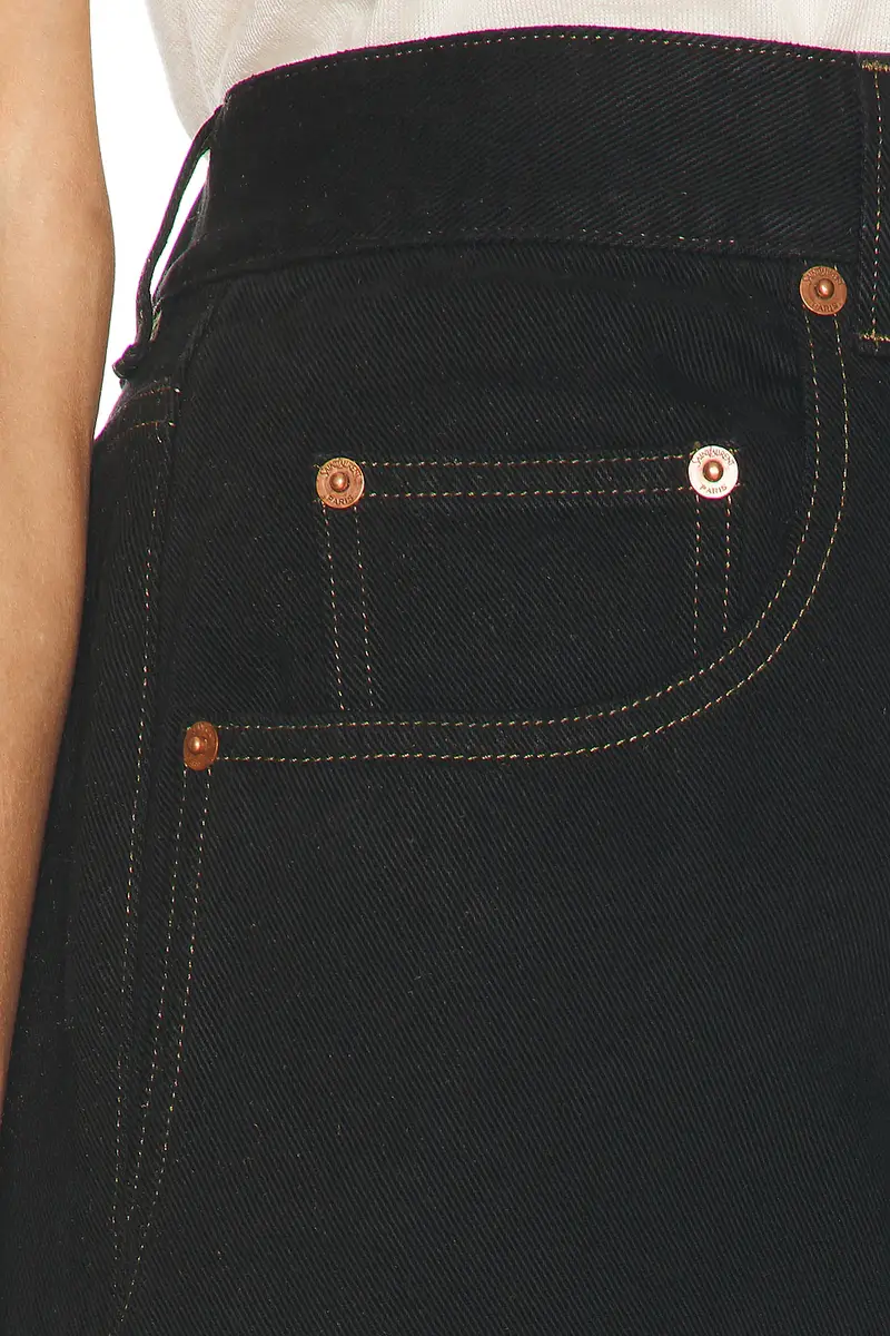 Saint Laurent Denim Midi Skirt | Thumbnail 6 Saint Laurent Denim Midi Skirt | Thumbnail 6
