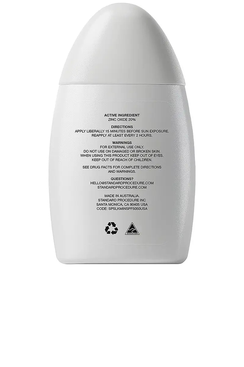 Standard Procedure Silk Mineral SPF 50 Sunscreen | Thumbnail 2 Standard Procedure Silk Mineral SPF 50 Sunscreen | Thumbnail 2