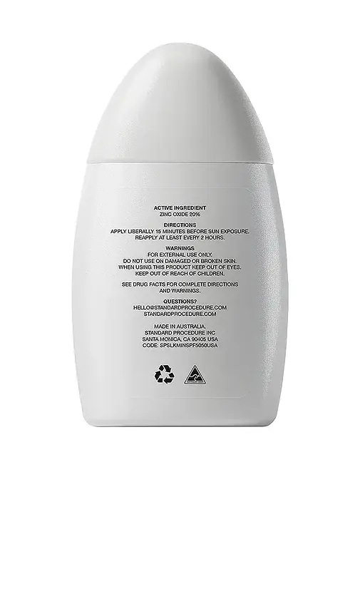 Standard Procedure Silk Mineral SPF 50 Sunscreen | Thumbnail 5 Standard Procedure Silk Mineral SPF 50 Sunscreen | Thumbnail 5