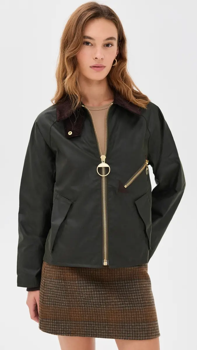 Barbour Arlene Wax Barn Jacket | Thumbnail 2