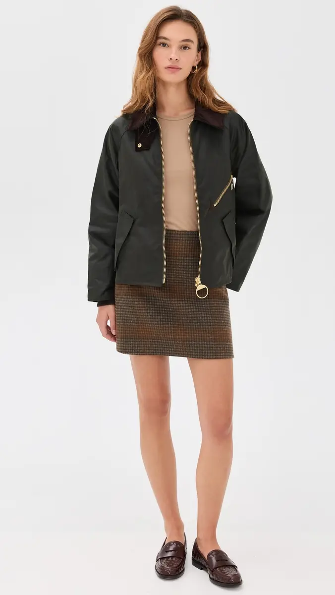 Barbour Arlene Wax Barn Jacket | Thumbnail 5