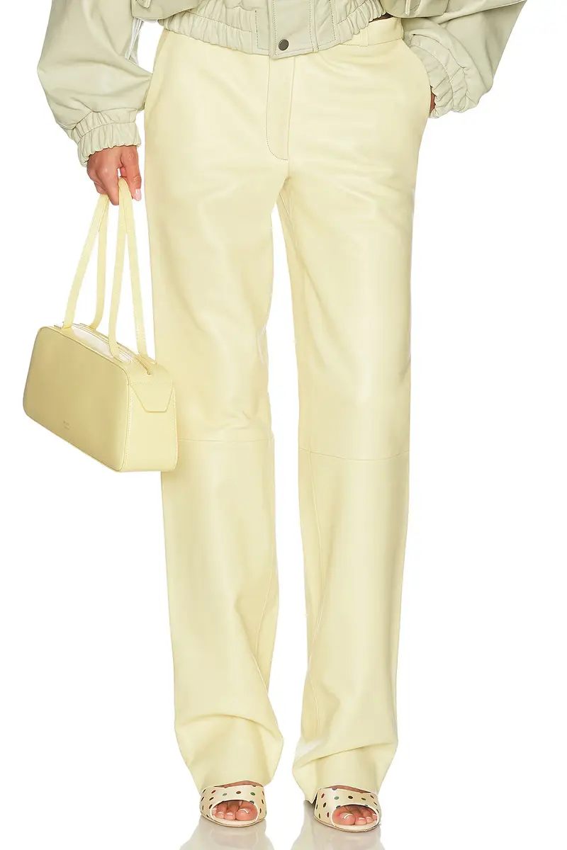 Helsa Soft Lamb Leather Pants | Image 1 Helsa Soft Lamb Leather Pants | Image 1